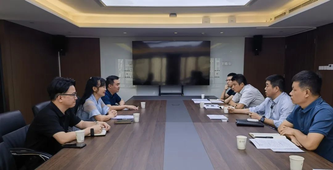 公司與經(jīng)開渭北發(fā)展集團(tuán)、渭北建設(shè)集團(tuán)座談交流